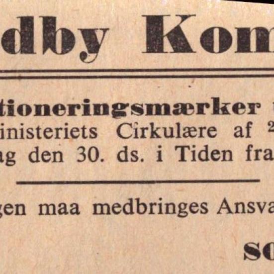 Fotografi af avisudklip