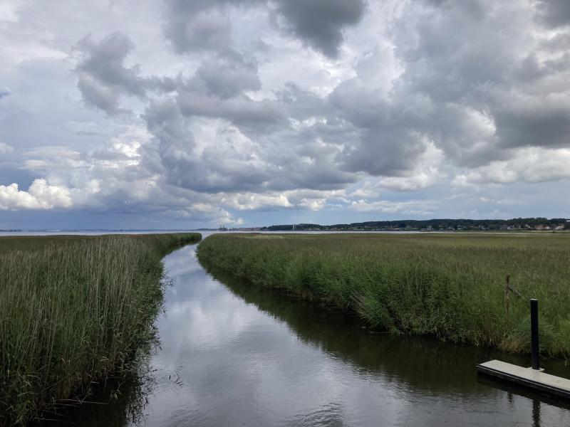 Å løber ud i fjord