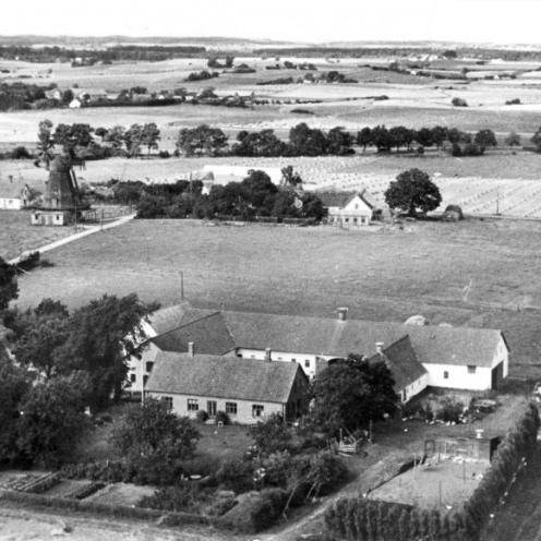 Luftfoto af Marienlund