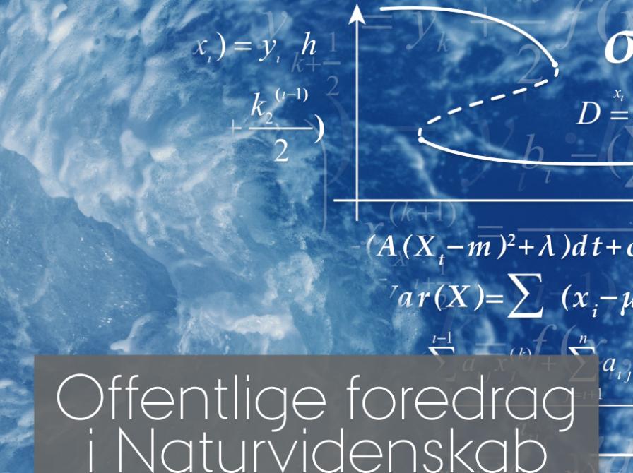 Logo for livestream af foredraget "Tal, tilfældigheder og tipping points"