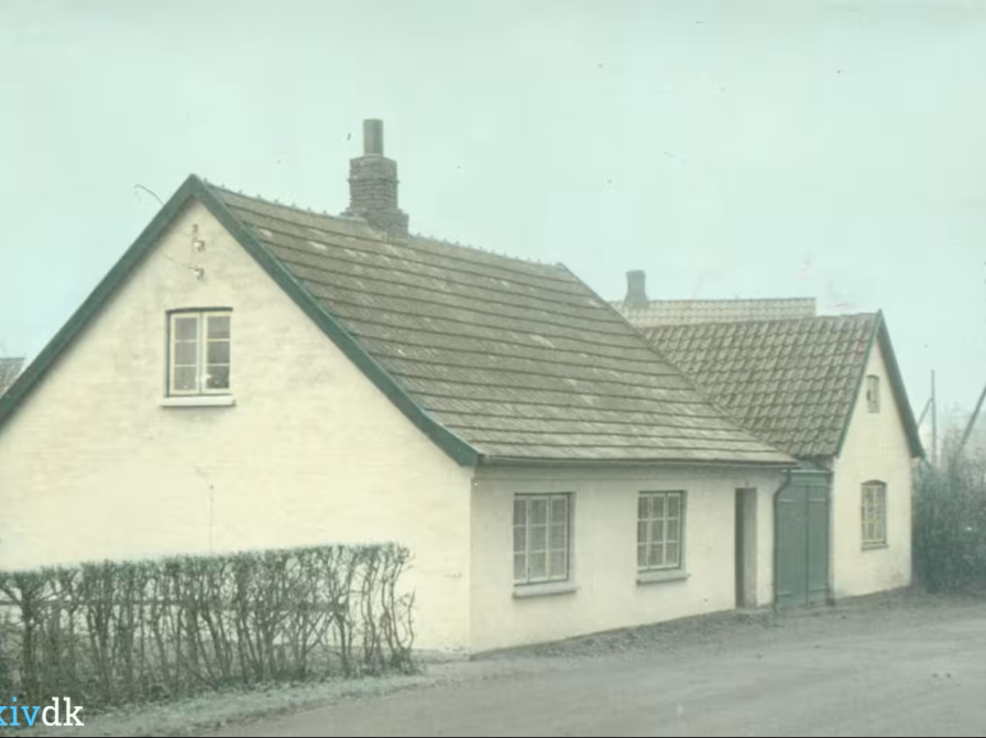 Fotografi af Karsholtevej 21 taget i 50'erne