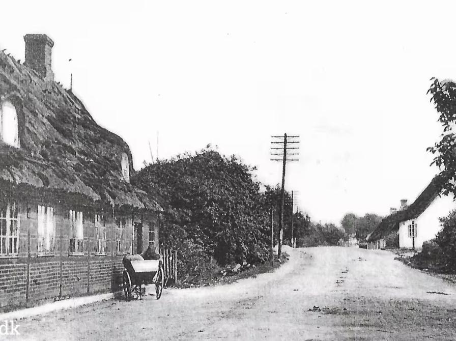 Fotografi fra Rudsgade fra 1901
