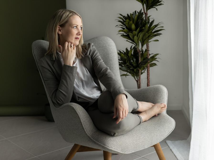 Portræt af Pernille Hebsgaard