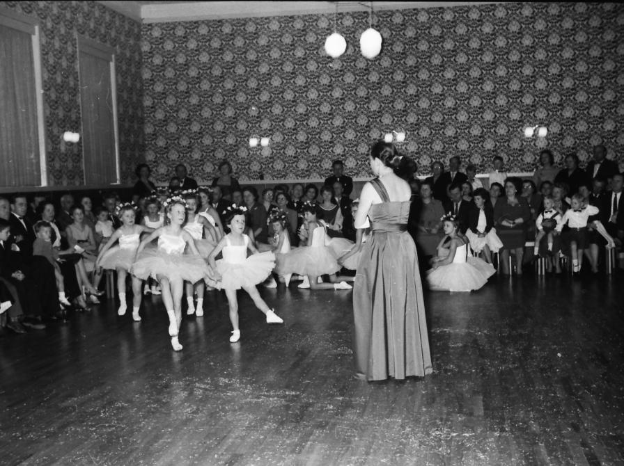Afdansningsbal  på Hotel Postgaarden 1959