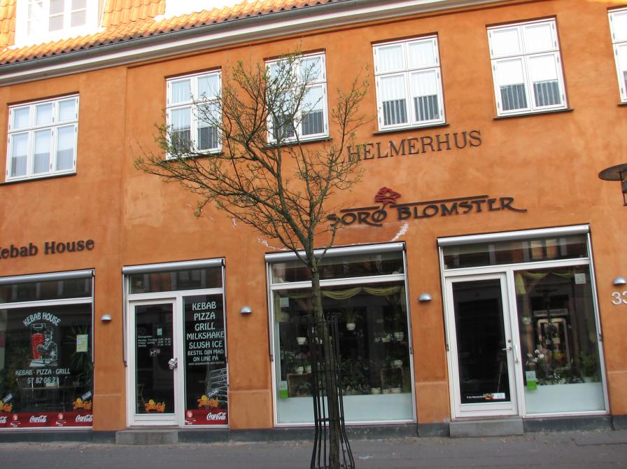 Helmershus 2009 - Storgade 33. Kebabhouse og Sorø Blomster